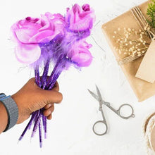 FASHION ROSE FLOWER & STAR DESIGN BALL PEN SMOOTH WRITING FOR WEDDING , EVENTS & MULTIUSE PEN ( SET OF 5PC) - Justgrabit Inc.