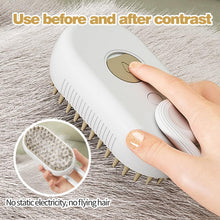 Electric Spray Handle Massage Brush, Hair Removal Brush Steam (1 Pc) - justgrabit.in | Just Grab It