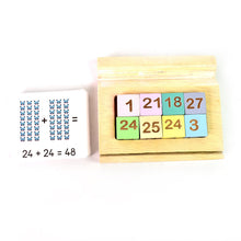 Wooden MathTime for Kids - Educational Math Card Game - justgrabit.in | Just Grab It