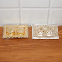 Ornate Rectangular Pooja Thali Tray - (1 Pc) - justgrabit.in | Just Grab It