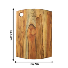 Supermom Premium Teak Wood Chopping Board for Kitchen (1 Pc) - Justgrabit Inc.