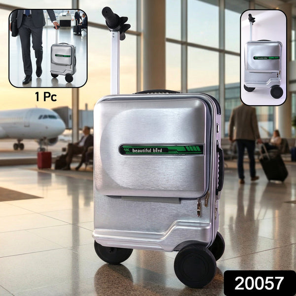 Electric Ride - On Scooter Travel Bag with Foldable Trolley (1 Pc) - justgrabit.in | Just Grab It
