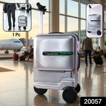 Electric Ride - On Scooter Travel Bag with Foldable Trolley (1 Pc) - justgrabit.in | Just Grab It