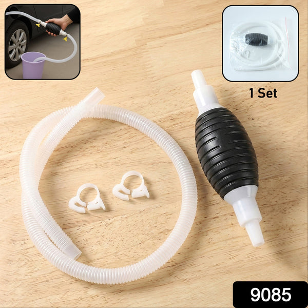 Multipurpose Manual Liquid Transfer Pump Set (2.5 meter, 1 Set) - justgrabit.in | Just Grab It