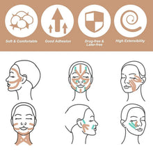 Face Lifting Tape, Myofascial Face Tightening Tape, 2.5 cm x 5 m (1 Pc) - justgrabit.in | Just Grab It