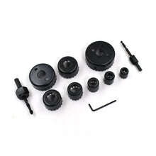 Hole Saw 11 Pc For Making Holes Over Walls For Types Of Purposes Etc. - Justgrabit Inc.