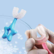Star / U - Shape Silicone Manual Toothbrush (1 Pc) - justgrabit.in | Just Grab It