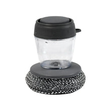 Soap Dispensing Dish Brush (1 Pc): Palm Brush, Kitchen Cleaning - Justgrabit Inc.