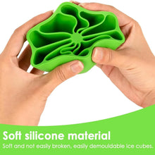Lemon Shape Flexible Silicone Ice Cube Tray – 8 - Slot Round Ice Mold (1 Pc) - Justgrabit Inc.
