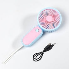 Mini Handheld Portable Rechargeable Fan Easy to Carry for Home Office Travel - justgrabit.in | Just Grab It