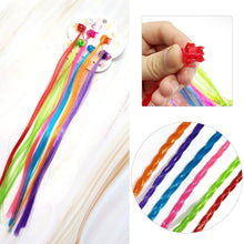 Kids Hair Extensions with Hair Clips (6 Pc Mix Color) - justgrabit.in | Just Grab It