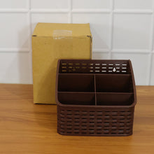 5 Compartment Multipurpose Desk Organizer Basket (1 Pc) - justgrabit.in | Just Grab It