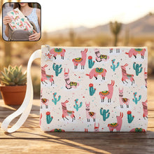 Printed Zipper Pouch (26 × 21 cm, 1 Pc) - justgrabit.in | Just Grab It