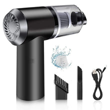 2 in 1 Wireless Vacuum Cleaner – 120W Handheld USB Rechargeable for Home & Car (1 Pc) - Justgrabit Inc.