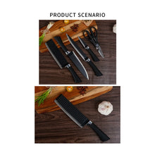 Stainless Steel Knife Set With Chef Peeler And Scissor (6 Pieces) - Justgrabit Inc.
