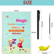 4 Pc Magic Copybook widely used by kids, children’s and even adults also to write down important things over it while emergencies etc. - Justgrabit Inc.