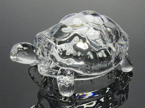 Crystal Glass Turtle - Tortoise for Feng Shui and Vastu - Justgrabit Inc.