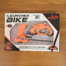 Launcher Bike Racing Toy for Kids with Manual Pull Launcher - justgrabit.in | Just Grab It
