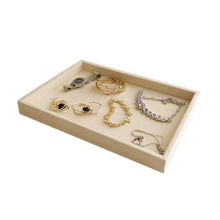 Velvet Jewellery Tray 21x12Cm (1Pc) - Justgrabit Inc.