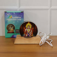 3D Creative Hanuman Ji Acrylic LED Night Lamp (1 Pc) - justgrabit.in | Just Grab It