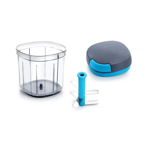Ganesh Master Chopper with 5 Stainless Steel Blades, XL Large Jumbo Chopper (900 Ml) - Justgrabit Inc.
