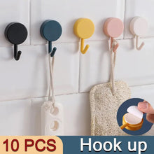 Self - Adhesive Sticky Wall Hooks (10 Pcs) - justgrabit.in | Just Grab It
