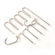 5 in 1 Stainless Steel Foldable Hangers for Clothes Hanging - Justgrabit Inc.