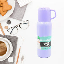 Vacuum Flask Set – Stainless Steel Thermos with 3 Cups, Approx 500ml - justgrabit.in | Just Grab It