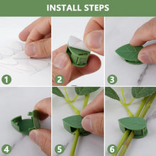Plant Climbing Wall Clip, Self - Adhesive Vines Support Hooks for Indoor Outdoor Use (10 Pcs Set) - Justgrabit Inc.