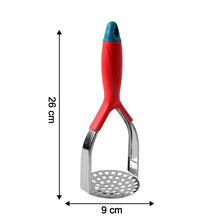 Supermom Kitchen Food Masher | Heavy Duty Masher for Fruits, Veggies & Potatoes | Soft Grip Handle (1 Pc) - Justgrabit Inc.