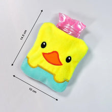 Yellow Duck design small Hot Water Bag with Cover for Pain Relief - Justgrabit Inc.