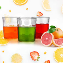 Magic Glass Clear Glass Bubble Water Juice Glasses (6 Pcs Set) - justgrabit.in | Just Grab It
