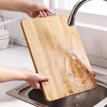 Wooden Chopping Board Big Size Kitchen Chopping Board Household Cutting Board Knife Board Vegetable Cutting and Fruit Multi - purpose Steel Vs Wooden Sticky Board Cutting board For Kitchen Use - Justgrabit Inc.