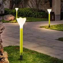 Street Light Solar Flowers Lights Road Light Flower Landscape Light Decorative Yard Lights Solar Lights Garden Stake Flower Lights Solar Landscape Light in Outdoor Spotlight (2 Pc ) - Justgrabit Inc.