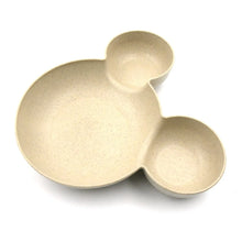 Mickey Mouse Shape Plates for Kids, BPA Free, & Unbreakable Children’s Food Plate, Kids Bowl, Fruit Plate, Baby Cartoon Pie Bowl Plate, Tableware (1 Pc) - Justgrabit Inc.