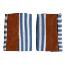 Pillow Covers, leather & cotton Cushion Covers (20 × 20 Inch / 1 Pair / 2 Pc) - justgrabit.in | Just Grab It