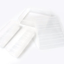 Plastic Food Storage Container for Fridge, fridge storage boxes with Lid Stackable Fridge Storage Containers freeze organizer items and storage, vegetable storage box for fridge, (3 Pcs set) - Justgrabit Inc.