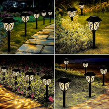 Solar Garden Lights LED Outdoor Stake Spotlight Fixture Garden Light (Pack of 2pc ) - justgrabit.in | Just Grab It