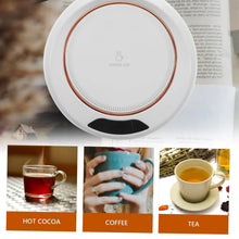 USB Warm Coaster Heated Coffee Mug Portable Office Desk Portable Cup, Heater Coffee Mug Warmer Electric Cup Warmer (1 Pc) - Justgrabit Inc.