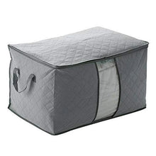 Premium Quilted Foldable Storage Bag with Transparent Window - Justgrabit Inc.