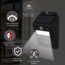 Bug Zapper Outdoor 2 in 1 Solar Mosquito Zapper Lamps (1 Pc) - justgrabit.in | Just Grab It