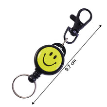 Smiley Face Retractable Keychain (1 Pc) - justgrabit.in | Just Grab It