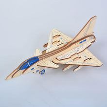 3D Wooden Aircraft Puzzle DIY Assembly Kit (Mix Design – 1 Set) - justgrabit.in | Just Grab It