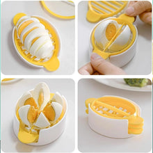 Egg Slicer, 3 in 1 Boiled Egg Slicer, Egg Slicer, Preserved Egg Slicer, Home Restaurant Kitchen Tool (1 Pc) - Justgrabit Inc.