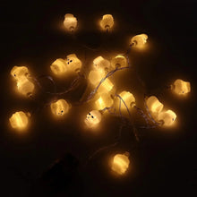 Halloween Decoration Outdoor Indoor Skeleton Head Skulls String Light Set Blow Mold, Decoration Lights Fairy Lights Led Garlands Halloween Decor Garland Decor Wreath Pumpkin - Justgrabit Inc.
