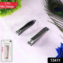 Stainless Steel Folding Portable Large Nail Clippers with Nail File (1 Pc / Mix Design) - justgrabit.in | Just Grab It