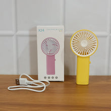 Portable USB Rechargeable Mini Handheld Fan (1 Pc) - justgrabit.in | Just Grab It