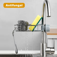 Soap, Sponge Holder, Stainless Steel Sink, Caddy Organizer (1 Pc) - Justgrabit Inc.