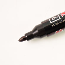 Premium Permanent Black Marker Pen Set (12 Pcs Set) - justgrabit.in | Just Grab It