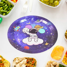 Round Plates Disposable Paper Plates Happy Birthday, Gift (10 Pcs Set / Mix Design) - justgrabit.in | Just Grab It